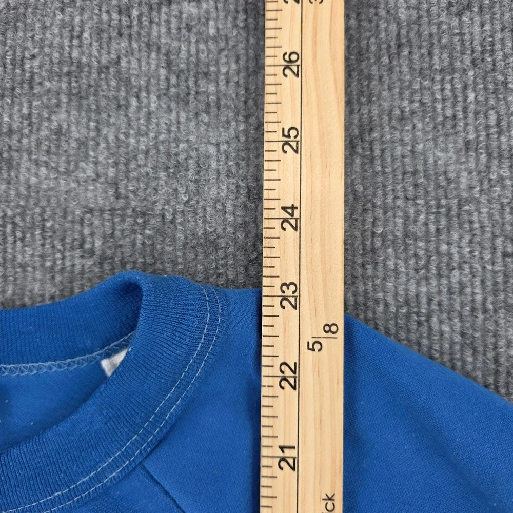 Vintage Julie Girl Blue Tracksuit Set 2 Piece Graphic Top Joggers Made in USA M